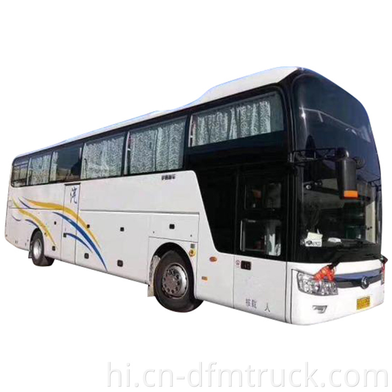 Long-distance LHD 50 Seats China Luxury Secondhand Coach Bus For Sale